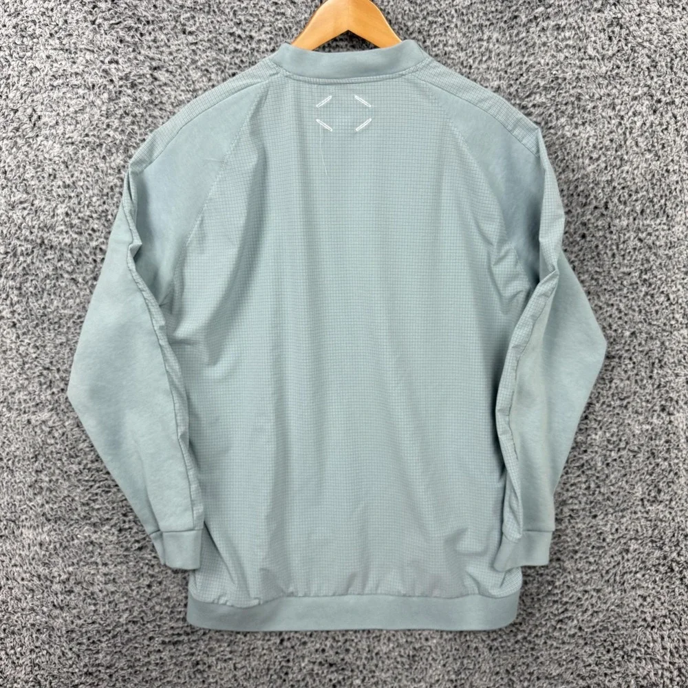 Adidas Adicross Pullover Mens XL Blue Golf Windbreaker Sweatshirt Jacket